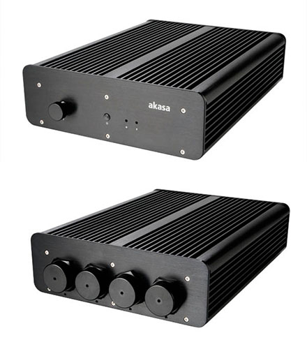 Akasa Pascal TX Mini-ITX enclosure (A-ITX22-M1B) [IP65 Waterproof] <b>[FANLESS]</b>