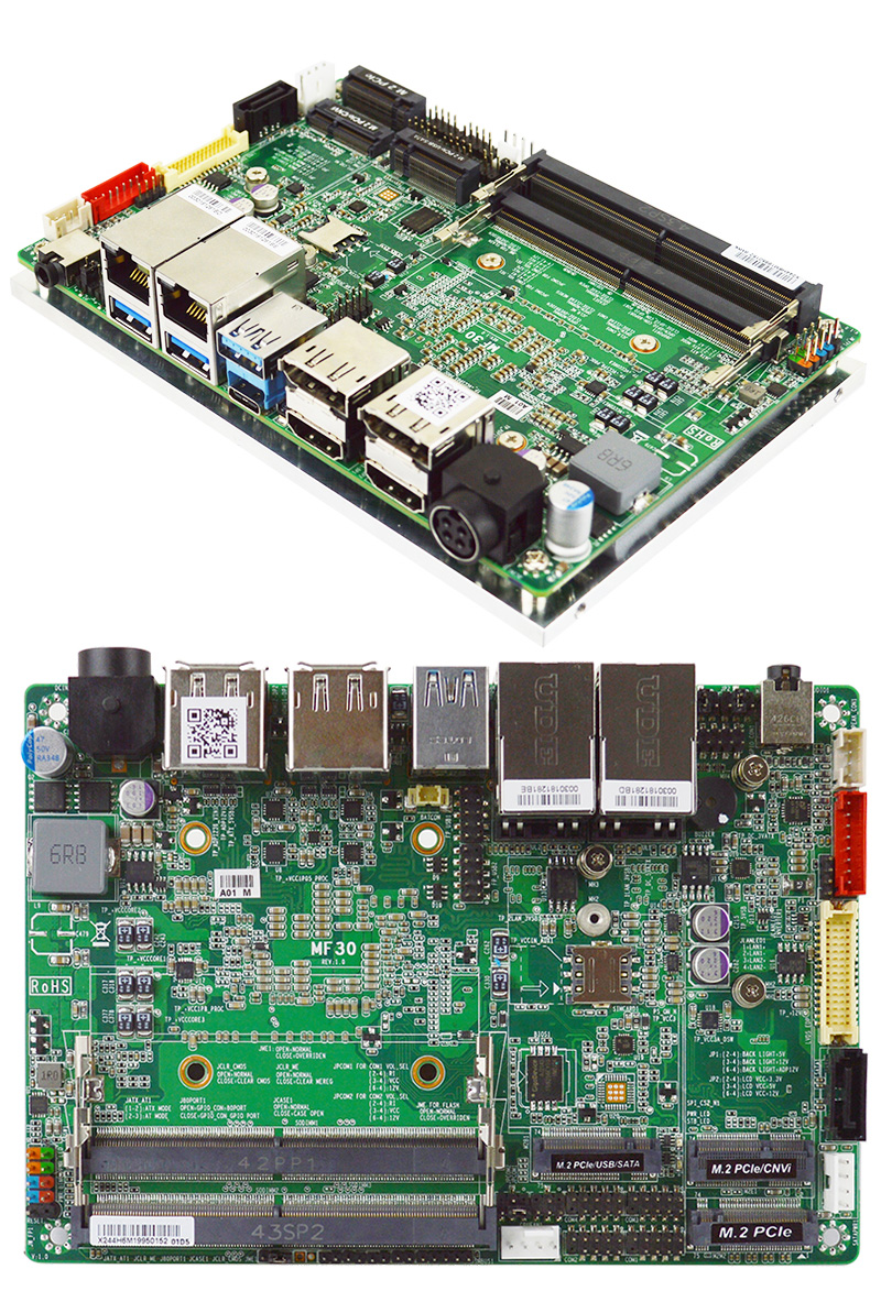 Jetway MF30-13350 3,5" SBC (Intel 13th Gen. i5-1335U, 2x HDMI, 2x dP) <b>[LFTERLOS]</b>