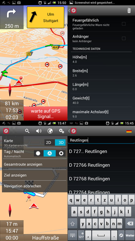 PTV TruckNavigator x3 (Deutschland/sterreich/Schweiz (DACH)) [Android]